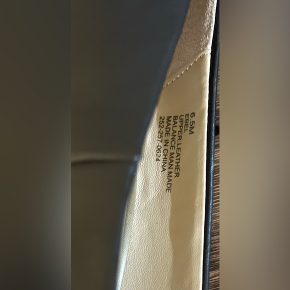 Aerosoles EBEL Comfy Pump Cipria Soft Black Leather Womens Size 6.5 New No Box - Picture 9 of 11